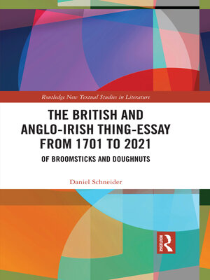 cover image of The British and Anglo-Irish Thing-Essay from 1701 to 2021